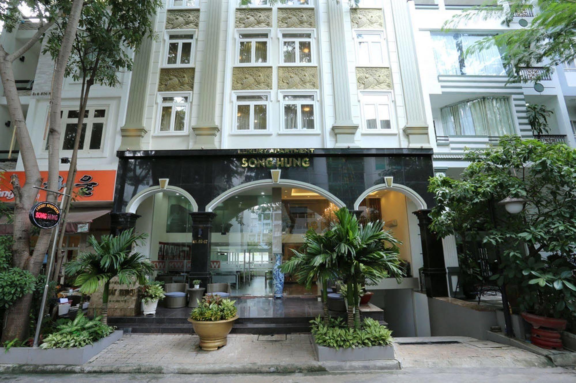Song Hung Hotel & Serviced Apartments - Can Ho Dich Vu & Khach San Hô Chi Minh-Ville Extérieur photo